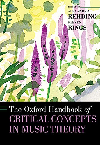 The Oxford Handbook of Critical Concepts in Music Theory livre de théorie musicale - 2