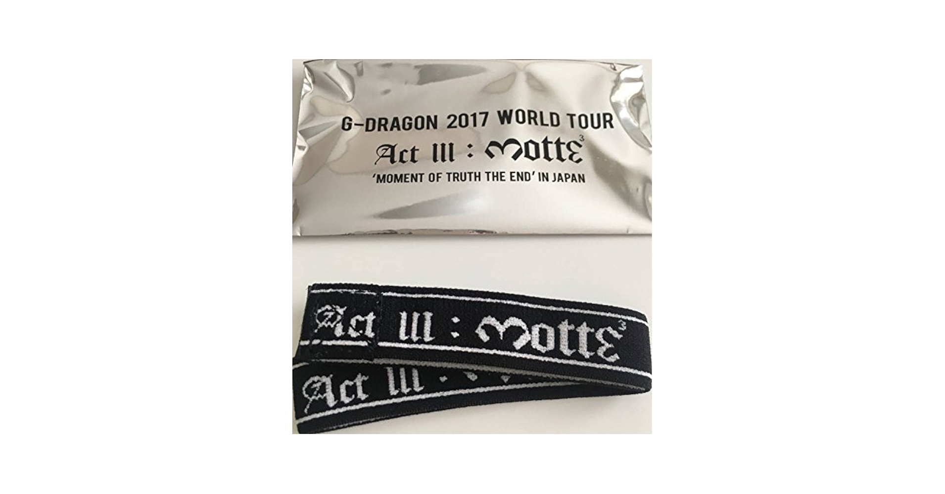 BIGBANG - BIGBANG G-DRAGON 2017 バッグ　ブレスレット BIGBANG - BIGBANG G-DRAGON 2017 バッグ ブレスレットの通販 by