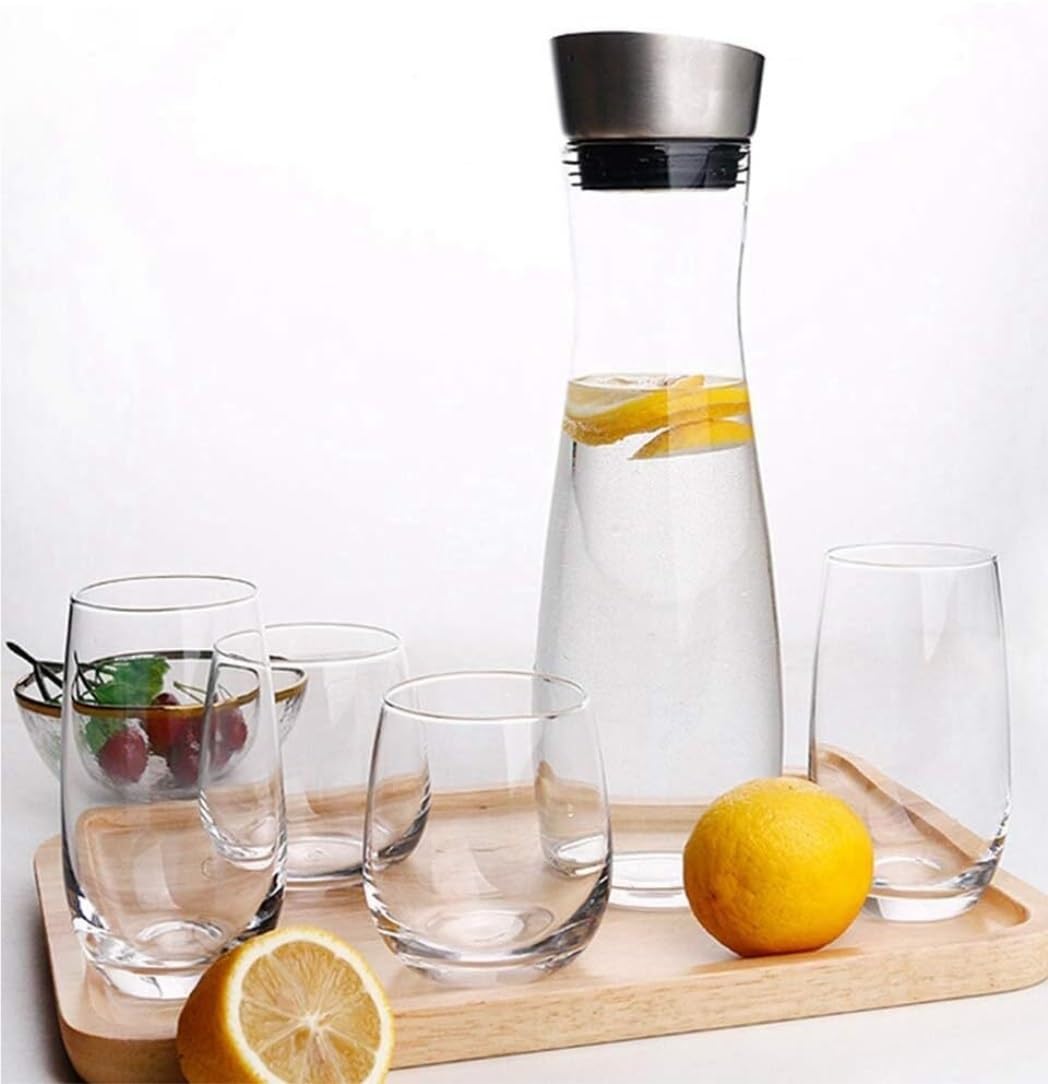 Butelka na wodę Plastikowa, odporna na upadki, przezroczysta butelka na sok Przezroczysta butelka Dzbanek na zimną wodę z pokrywką Dzbanek na sok(Grijs,1600ml)