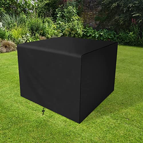 Cubierta para muebles de jardín de poliéster rectangular impermeable polvo exterior 4