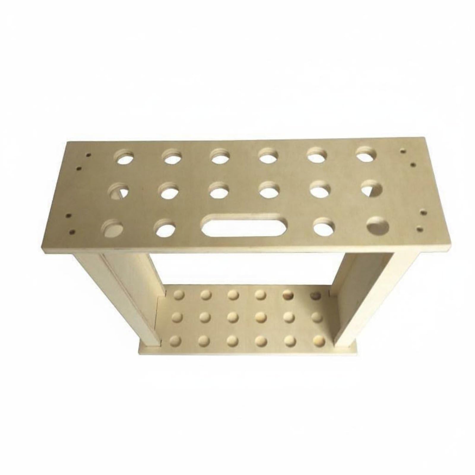 Soporte Caña Pescar Ahorra Organizador Vertical Cañas Gran Capacidad Almacenamiento para Casa, Garaje, Soporte Ovalado De 12 Orificios