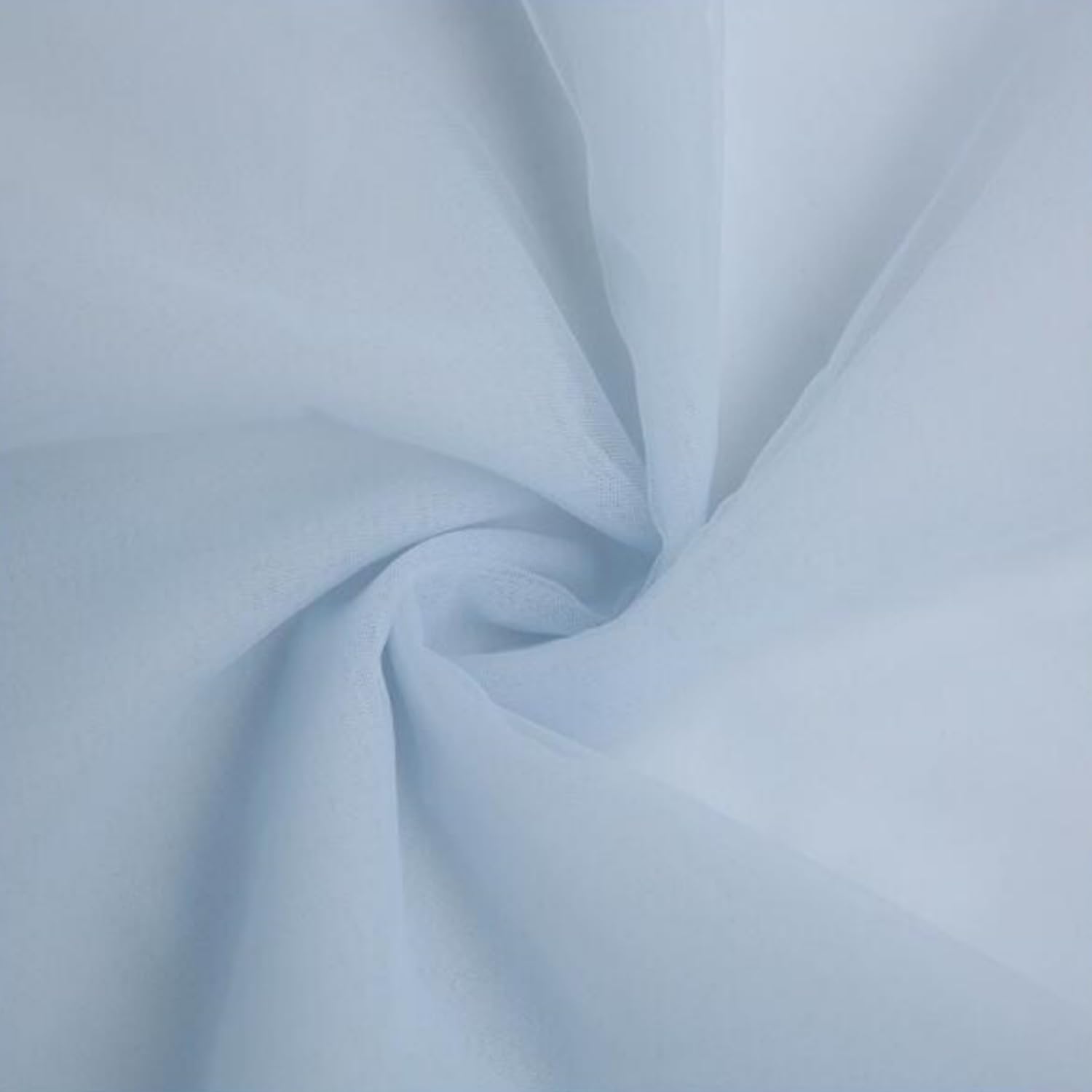10 Yards Tüll Meterware 160cm Breite Weich Tüllstoff Stoffe zum Nähen Dekostoff Einfarbig Netzstoff Nähstoff für Kleid Hochzeitskleid Hochzeitsbogen Querbehang Gardine(Blau)