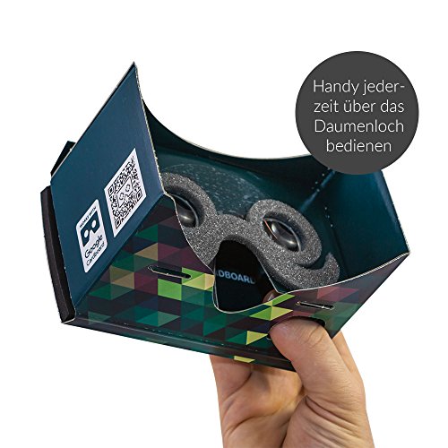 Google-Cardboard-POP-Cardboard-Free-Head-Strap-and-Cushion-for-Android-and-iPhone-up-to-6-inches-Including-Lenses-3D-Glasses-VR-Glasses-Virtual-Reality-Viewer-VR-Goggles