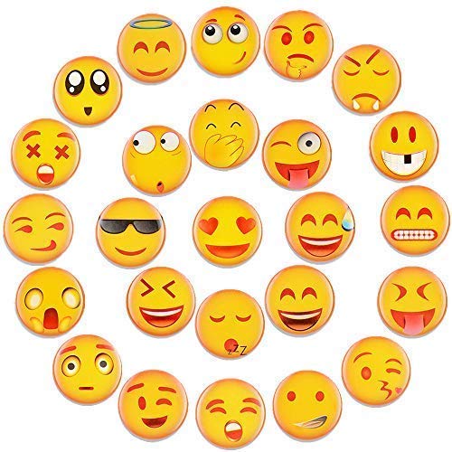 Emoji Fridge Magnets for Refrigerator Lockers Kitchen Office Whiteboards Iron Accessories Cute Funny
