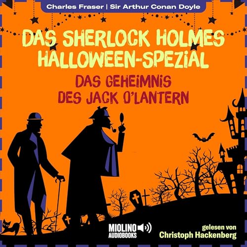 Page de couverture de Das Geheimnis des Jack O'Lantern. Das Sherlock Holmes Halloween-Spezial