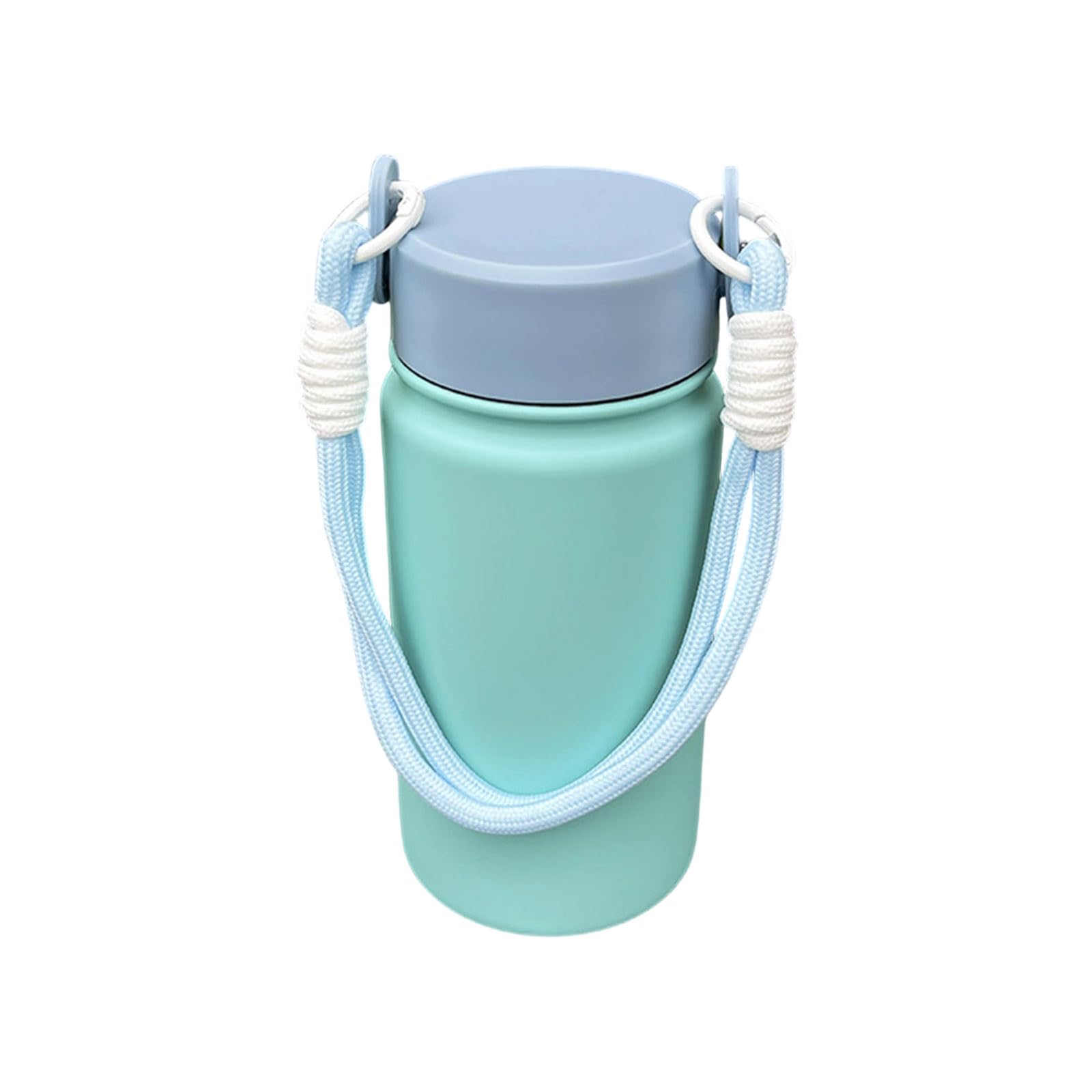 Xjdzineq Flasks 350ml Portable Hand Straps Design Leak Proof Insulated Tumblers for Gym Daily Use Beverage Container