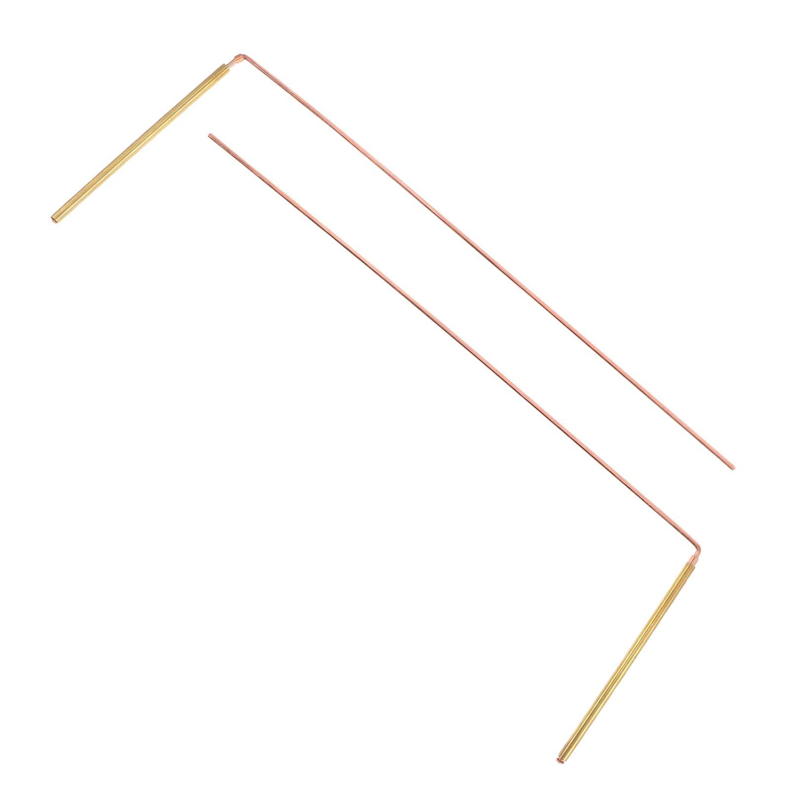 Baguettes de sourcier pour vos aventures en extérieur lot de 2 tiges portables