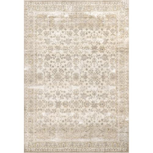 Tapete decorativo nuLOOM SpinClean Beige 2' x 3' miniatura 5