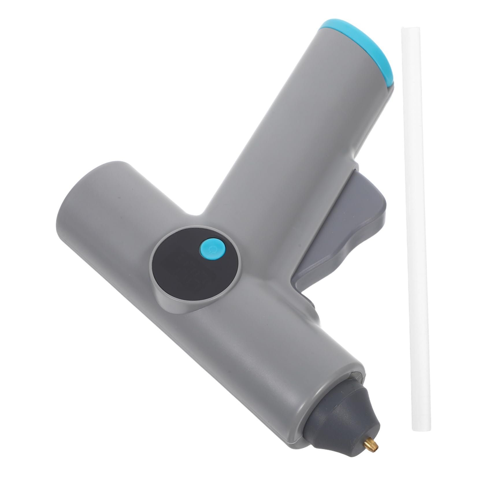 POPETPOP Pistola de Pegamento Termofusible Eléctrica Pistola de Pegamento Recargable con Visualización de Temperatura para Manualidades Proyectos Escolares y Reparaciones de Carpintería
