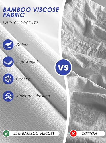 SlumberMee Mens Tank Tops Undershirts Viscose Made from Bamboo Soft Breathable Lightweight Cool Slim Fit A-Shirts Multipack2