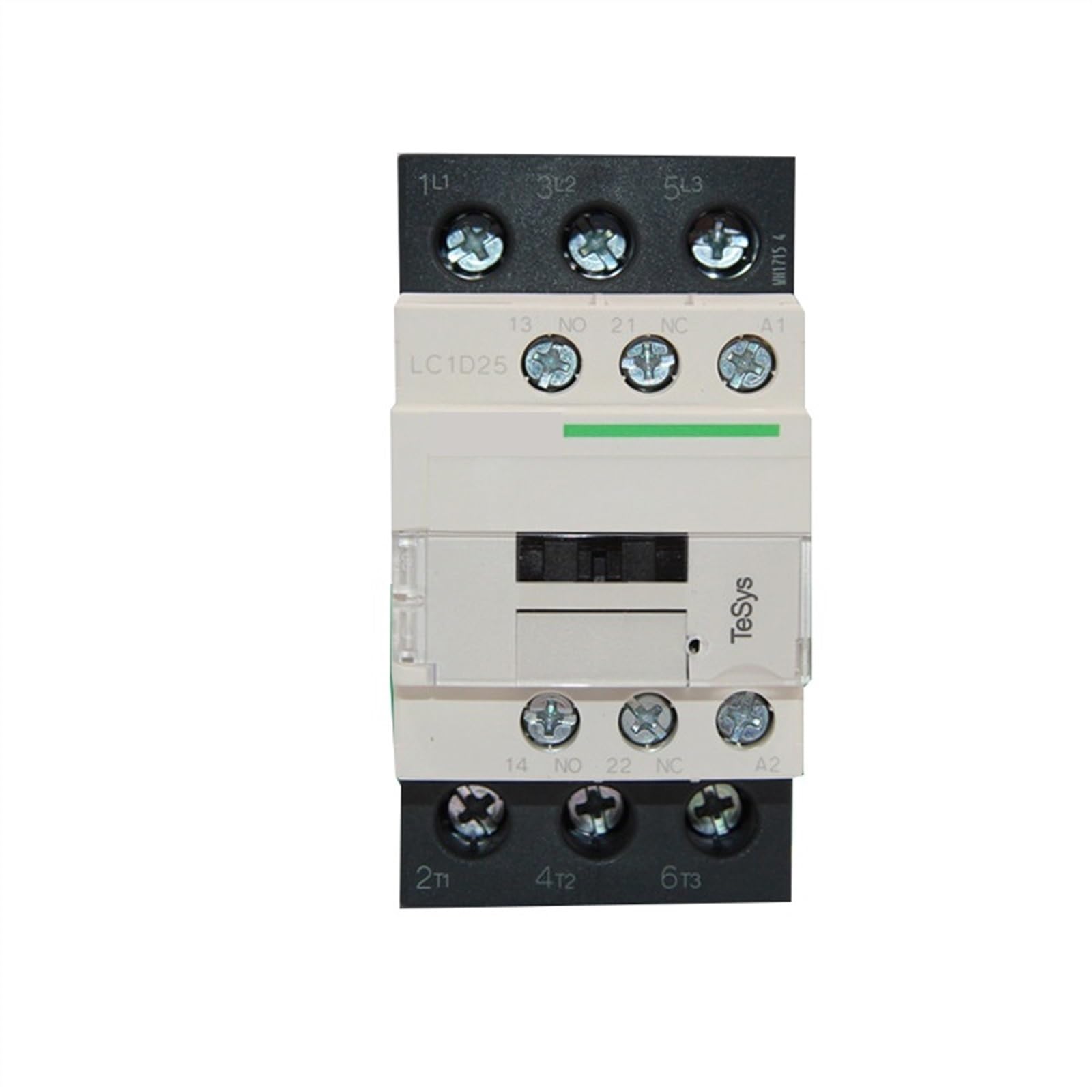 SSDXFJZR Three-Phase AC Contactor 3P 25A 50 60Hz LC1D25Q7C One Open and One Closed Coil Voltage 380V