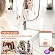 Menstruationstasse Sterilisator Dampfer mit 2 wiederverwendbaren Menstruationsscheiben|Tampon, Tampon Alternative, Menstruationsscheibenreiniger Waschset für weibliche Hygiene Pflege, Auto Off