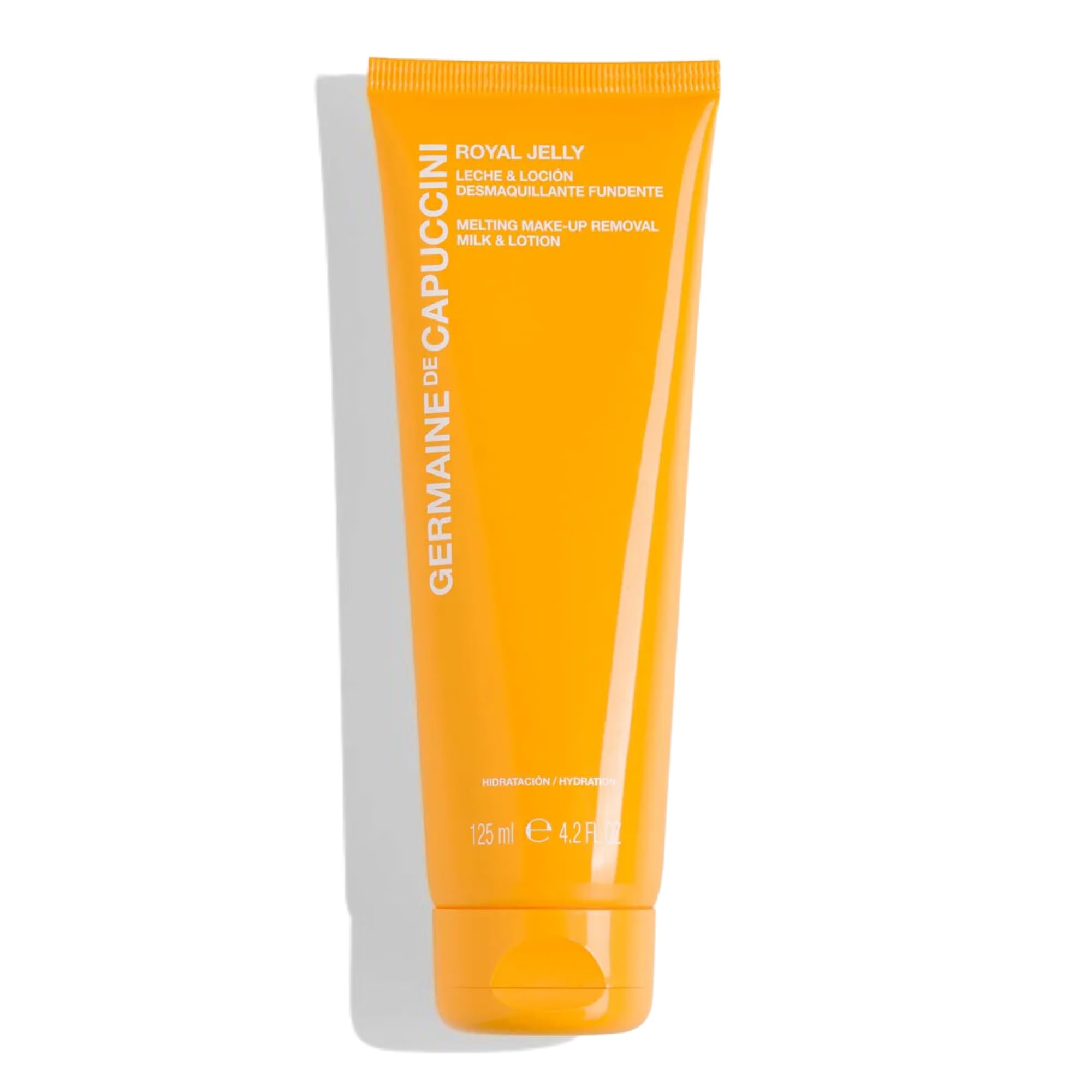 Germaine de Capuccini - Royal Jelly | Leche Desmaquillante y Loción Fundente 2 en 1 - Limpia y Tonifica - Extracto de Jalea Real y Poria Cocos - Cara, Ojos, Labios, Cuello y Escote -125 ml