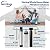 iSpring Whole House Water Softener System with Backwash Feature - 45,000 Grain High Capacity for Households and Business, Model: WCS45KG