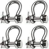 Laorde 316 Stainless Steel Shackle 1/4