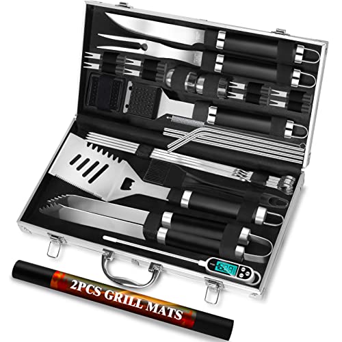 9. A Grill Master Set Complete With Grilling Tools