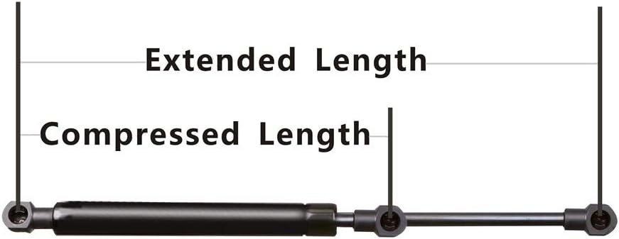 2Pcs 6261 Liftgate Lift Supports Struts Shocks Spring Dampers For 2011 2012 2013 2014 Kia Sorento 【With Out Power Liftgate】81771-1U000