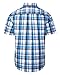 Alimens & Gentle Mens Plaid Short Sleeve Button Down Shirts Cotton Regular Fit Casual Gingham Shirts
