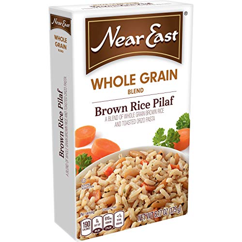 Near East Whole Grain Blends, Brown Rice Pilaf, 6.17Oz (Pack Of 12 ) #TOP4