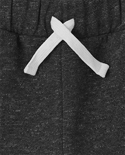 The Children's Place,Fleece Jogger Sweatpants,Single,Black Heathered,Large (10/12)2