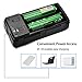 18650 Battery Charger, ESYB M2 2 Bay Speedy Charger with USB Port for 3.7V Li-ion Rechargeable Battery Flashlight Head Lamp Handheld Mini Fan VTC5 VTC6 GA 25R 30Q HG2 PF