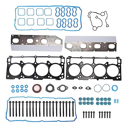 Cylinder Gasket Set with Bolts, Fit for Dodge Challenger/Charger/Durango, Fit for Chrysler Aspen, Fit for Jeep Grand Cherokee/Commander, Fit for Ram 1500/2500/3500, 5.7L V8, HS26423PT TCS4616