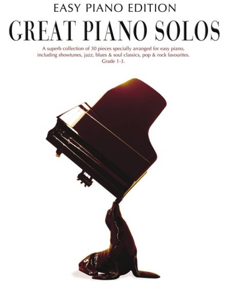 Great Piano Solos: Easy Piano Edition: The Black Book