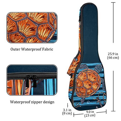 Xingruyun Sac Ukulélé Tortue Étui Pour Ukulélé 23 Pouces Pour Tenor Soprano Concert Étanche Housse Pour Ukulélé, Color1 - Les Beatles, Paul McCartney, John Lennon, RIngo Starr, George Harrison Xingruyun Sac Ukulélé Tortue Étui Pour Ukulélé 23 Pouces Pour Tenor Soprano Concert Étanche Housse Pour Ukulélé, Color1 – Image 5