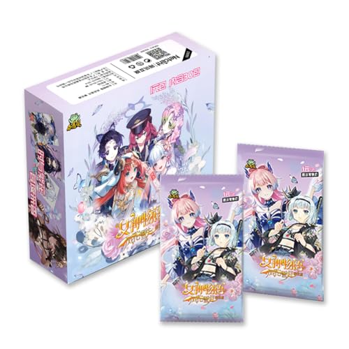 Goddess Story Waifu Card TCG CCG Card 150PCS Booster Box Anime Girl Trading Cards Trading Cards Waifu Trading Cards Favorite for Fans, Children and Adults Anime Girls Trading Cards (NS1-11)