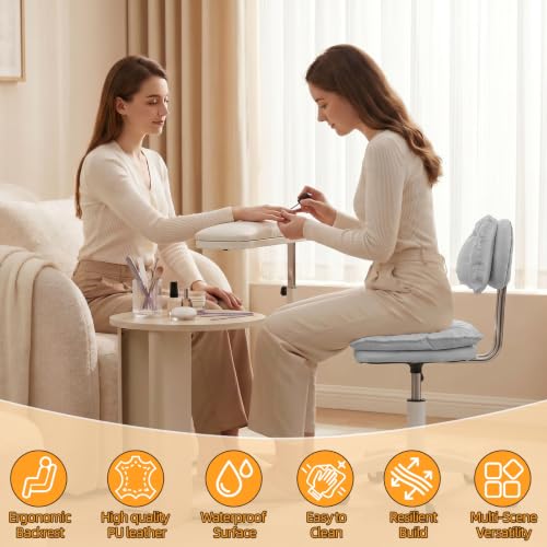 Chaise de bureau sans accoudoirs pour travailler confortablement sans fatigue - 4
