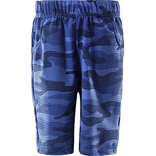 Image of KISBINI Boys Athletic Shorts with Pockets Sport Active Camo Shorts