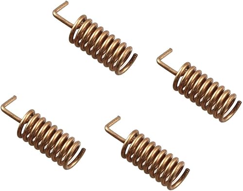 Antena helicoidal de la transmisión de datos de la antena del resorte de la bobina 4pcs, bronce 868MHz