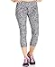 Calvin Klein Women Printed Capri Leggings Neutral Combo, XX-Large