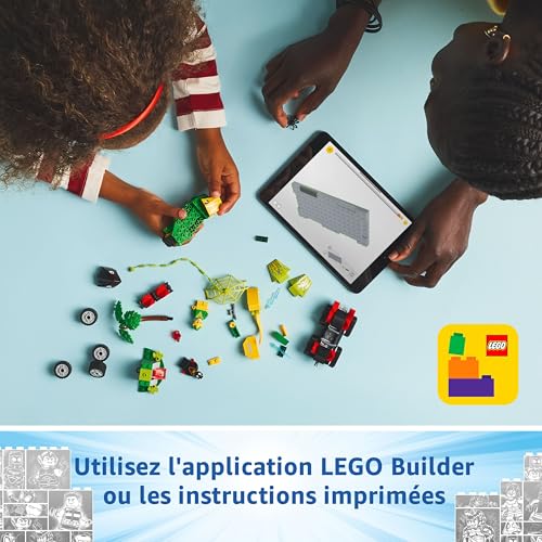 Lego Course Poursuite Entre Spin Et Electro En Dino véhicules 11198 Lego La Boite - vue 10