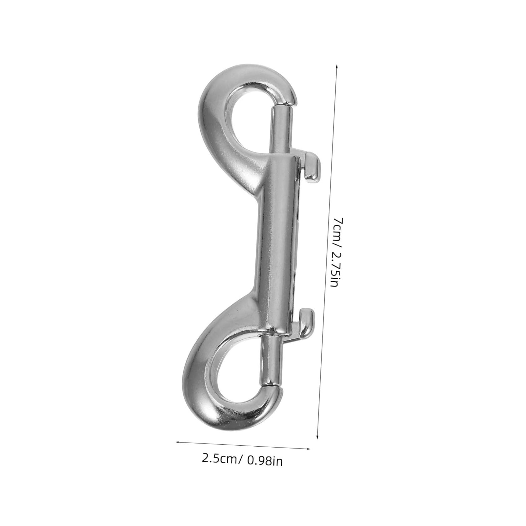 CIYODO Heavy Duty Double Ended Bolt Snap Hooks Metal Clips for Water Bucket Dog Leash Clip Key Holder