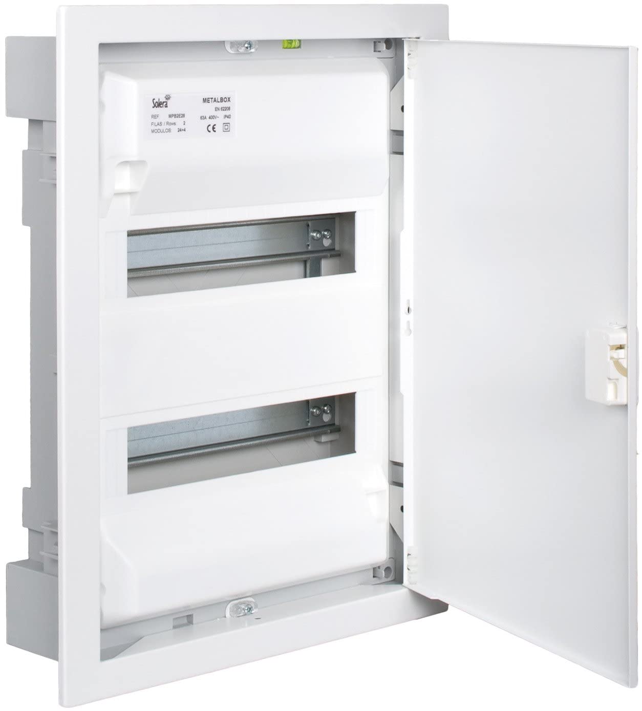 Solera serie metalbox - Caja metalbox 362x462x95 hasta 28 elementos