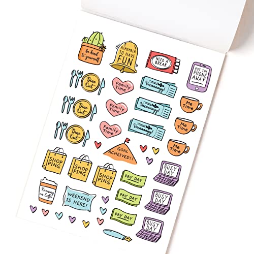Image of The Journal Lab Sticker Book for Journals | 400+ Cute Stickers to Decorate Your Pages, a5