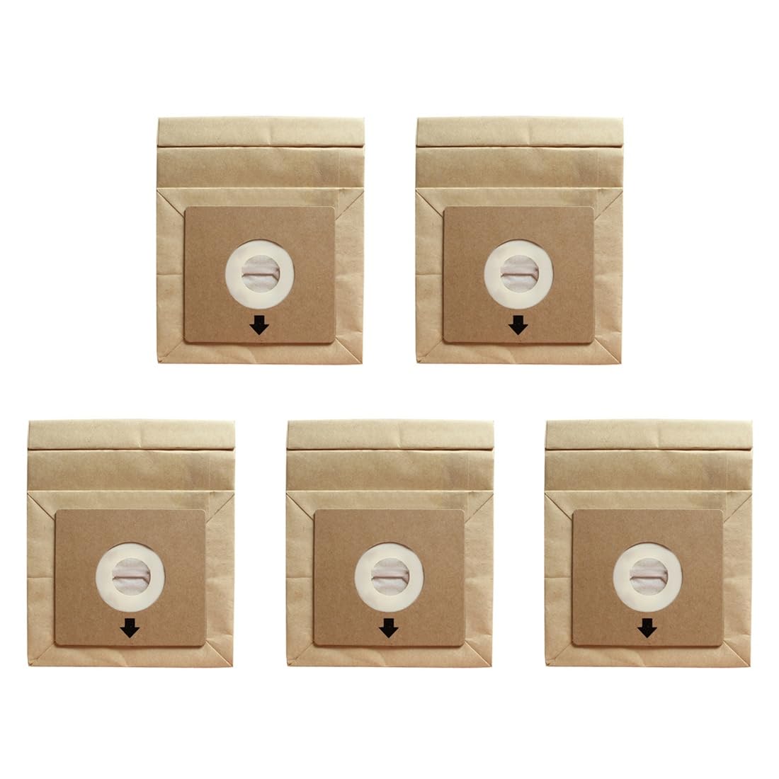 Aundhegrtt Universal 5pcs Vacuum Cleaner Dust Collecting Paper Bag Premium Replacement Board Dustbag Household Appliances Accessories