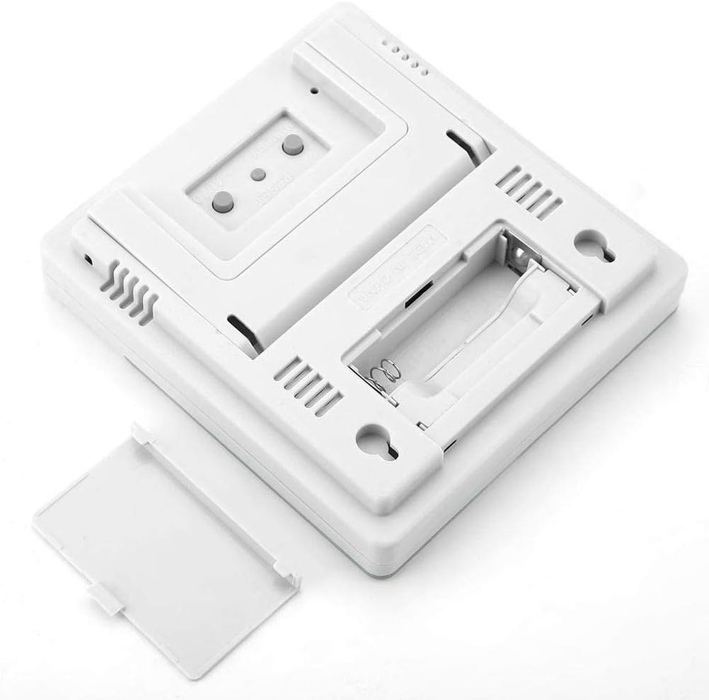 Electronic Temperature and Humidity Meter Home Precision Thermometer Alarm Clock Baby Room Indoor Temperature Digital Display High Precision