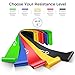 Dopobo Core Sliders & 5 Resistance Loop Exercise Bands, Dual Sided Exercise Sliders for Working Out, Strength Slides Gliding Discs for ab Workouts & Core Fitness (Black)