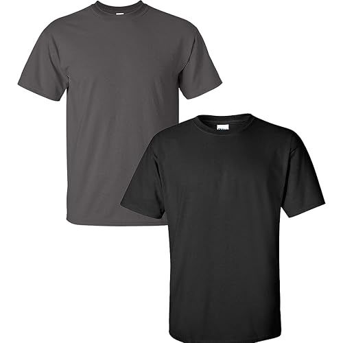 Gildan Men's Ultra Cotton T-Shirt, Style G2000, 2-Pack
