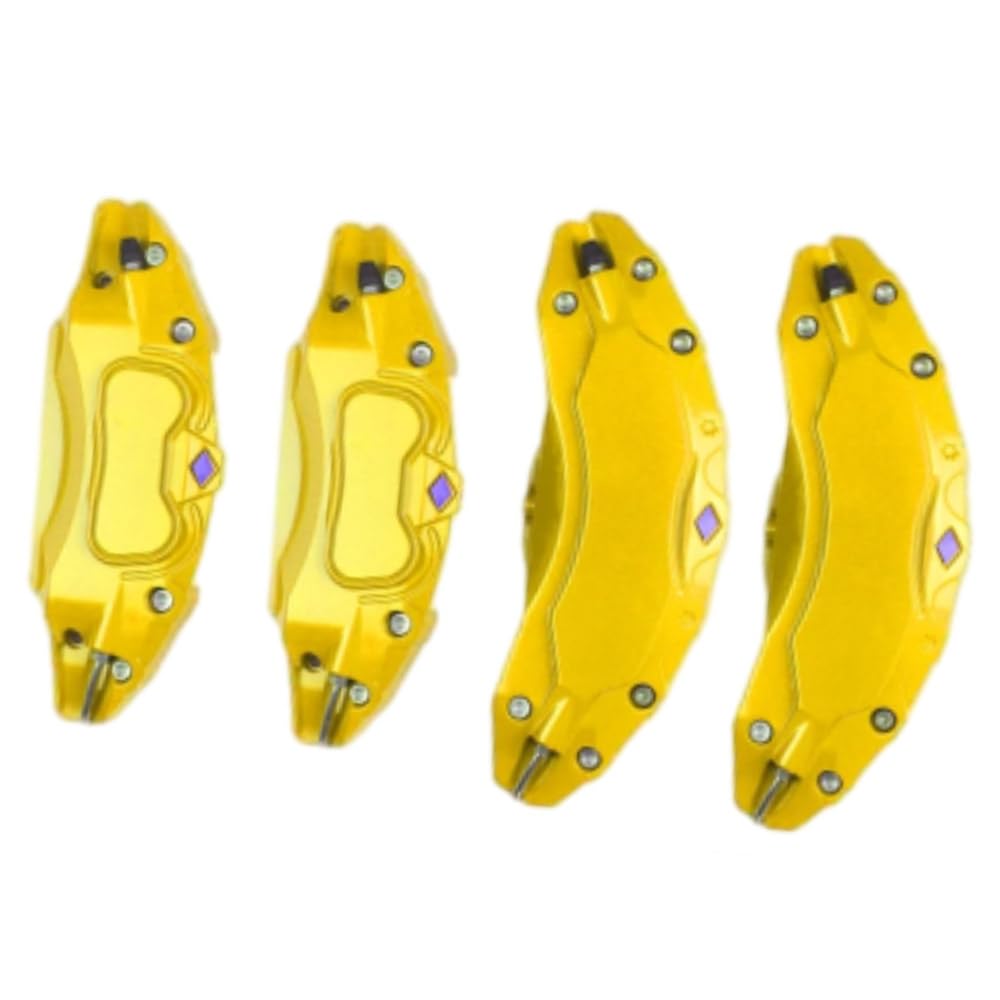 Cubiertas de pinza de aleación de aluminio para buje de rueda de 19 y 20 pulgadas, cubierta de pinza de freno delantera y trasera, color rojo, compatible con Tesla Model Y 2021-2024, compatible