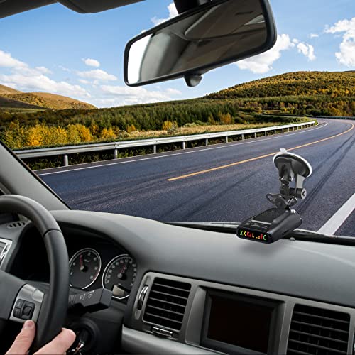 Plozoe Radar Detector Mount,Windshield And Dashboard Radar Holder,Suction Cup Radar Detector Mount,Compatible With Uniden Radar Detector Mount Etc. (0.98) #TOP5