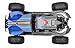 Redcat Racing Blackout XBE Pro Brushless Electric Buggy with Waterproof Electronics Vehicle (1/10 Scale), Blue