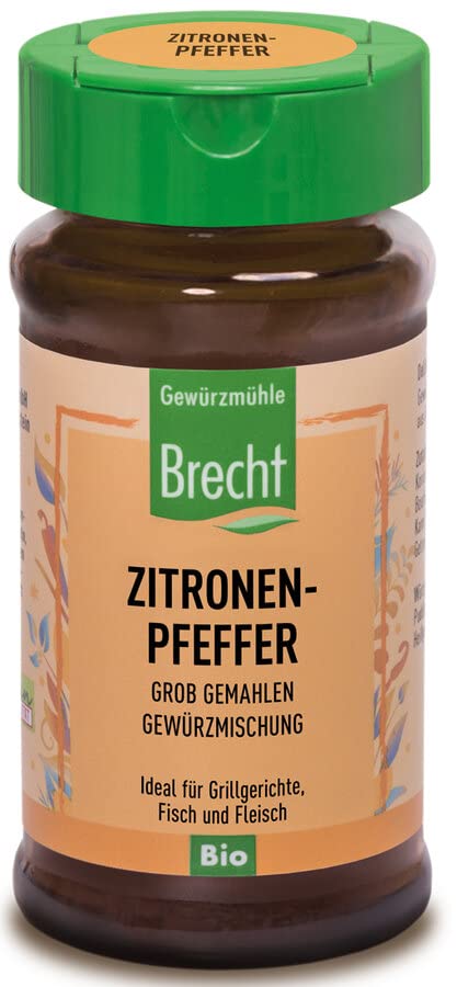 Pieprz cytrynowy grubo mielony - szkło (30 g)