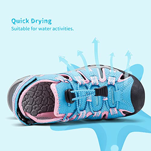 image for DREAM PAIRS Boys Girls Summer Outdoor Athletic Sport Sandals Walking H