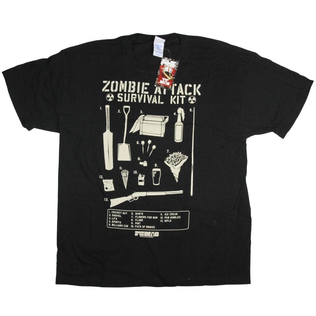Amazon.co.jp: 映画 ショーンオブザデッド Tシャツ サイモンペッグ L 