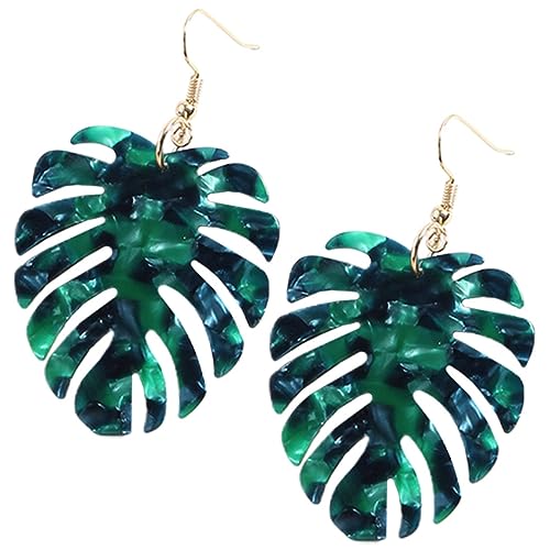 1 Par Aretes De Hoja De Perla Dibujos Animados Colgado Pendientes De Aro De Plata Pendientes Llamativos De Oro Colgar Pendientes Aros Semental Estrella Anillos Verano Metal BESTYASH