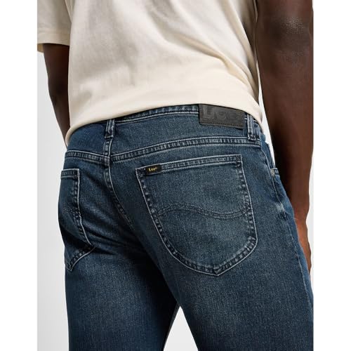 Lee - Jeans Herren - Slim Straight Fit - Rider - Holland Blue – Ansicht 3