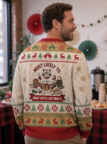 Christmas jumper, alternative view 2